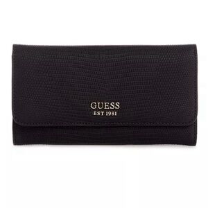 Guess Textured Black Women's Wallet
